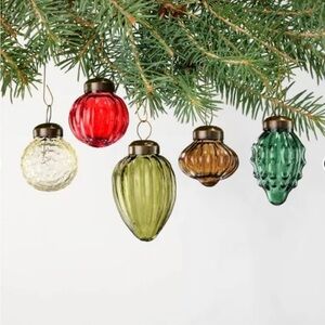 25pk Mini Vintage Glass Ornaments - Hearth & Hand™ with Magnolia